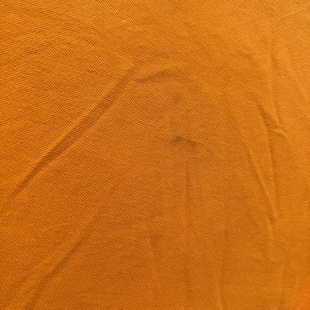 Polo Ralph Lauren Mens Large Orange Cotton Pique Short Sleeve Pony Polo Shirt